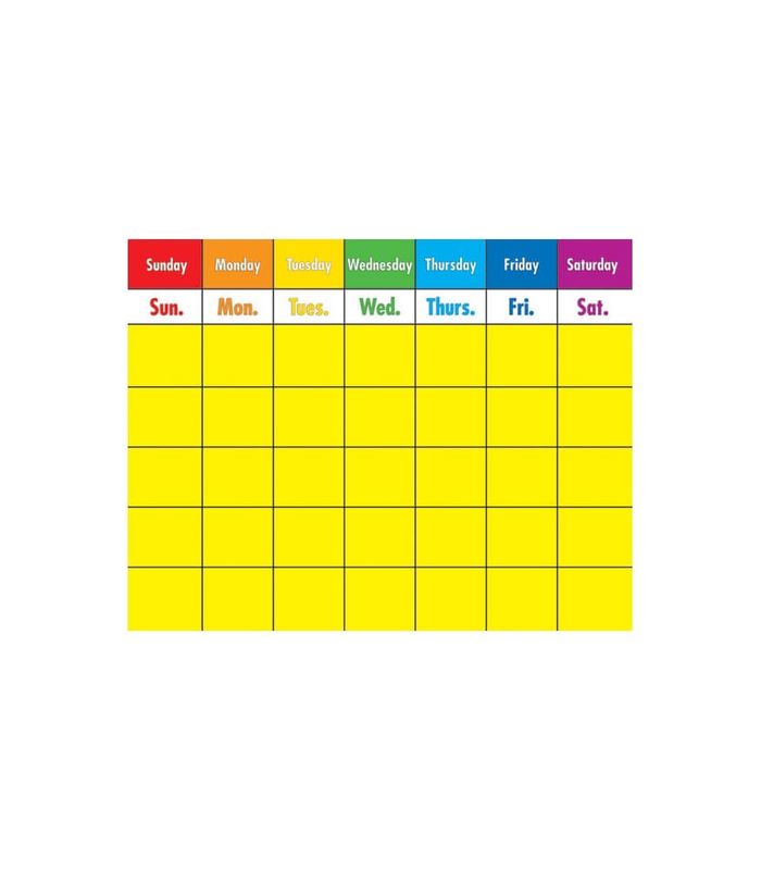 Colorful Calendar