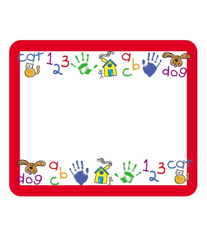 Kid,Drawn Name Tags
