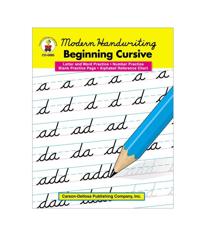 Modern Handwriting: Beginning Cursive, Grades 1 , 3