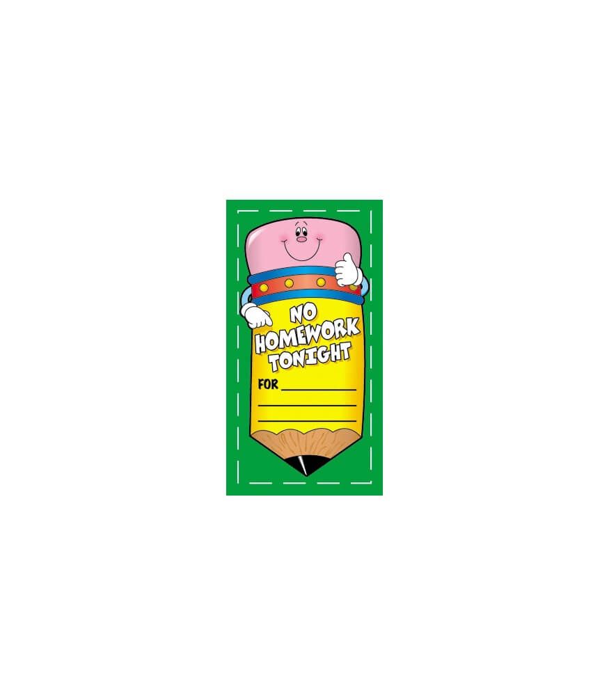 No Homework Pencil Coupon