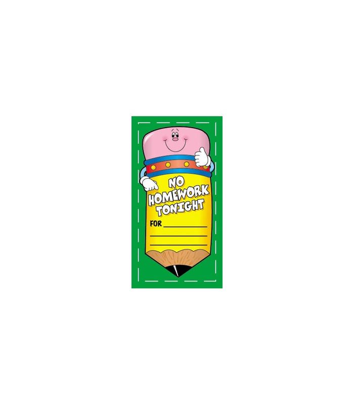 No Homework Pencil Coupon
