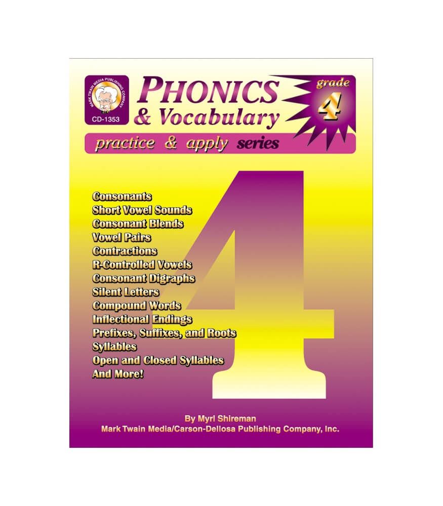 Phonics &amp; Vocabulary Skills, Grade 4