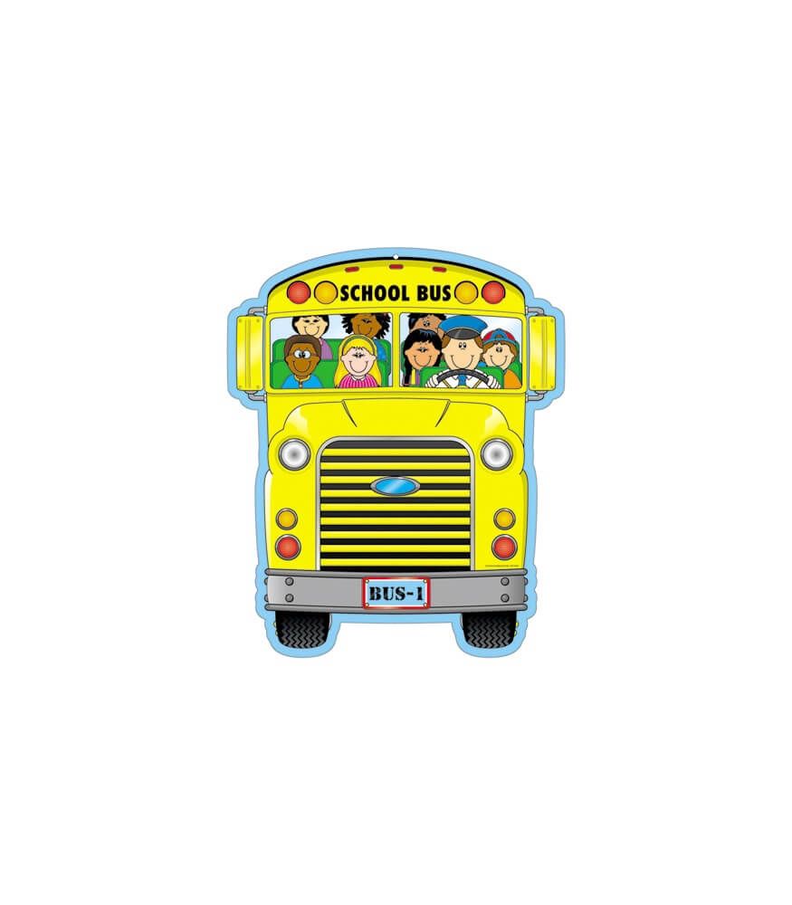 School Bus Two,Sided Decoration