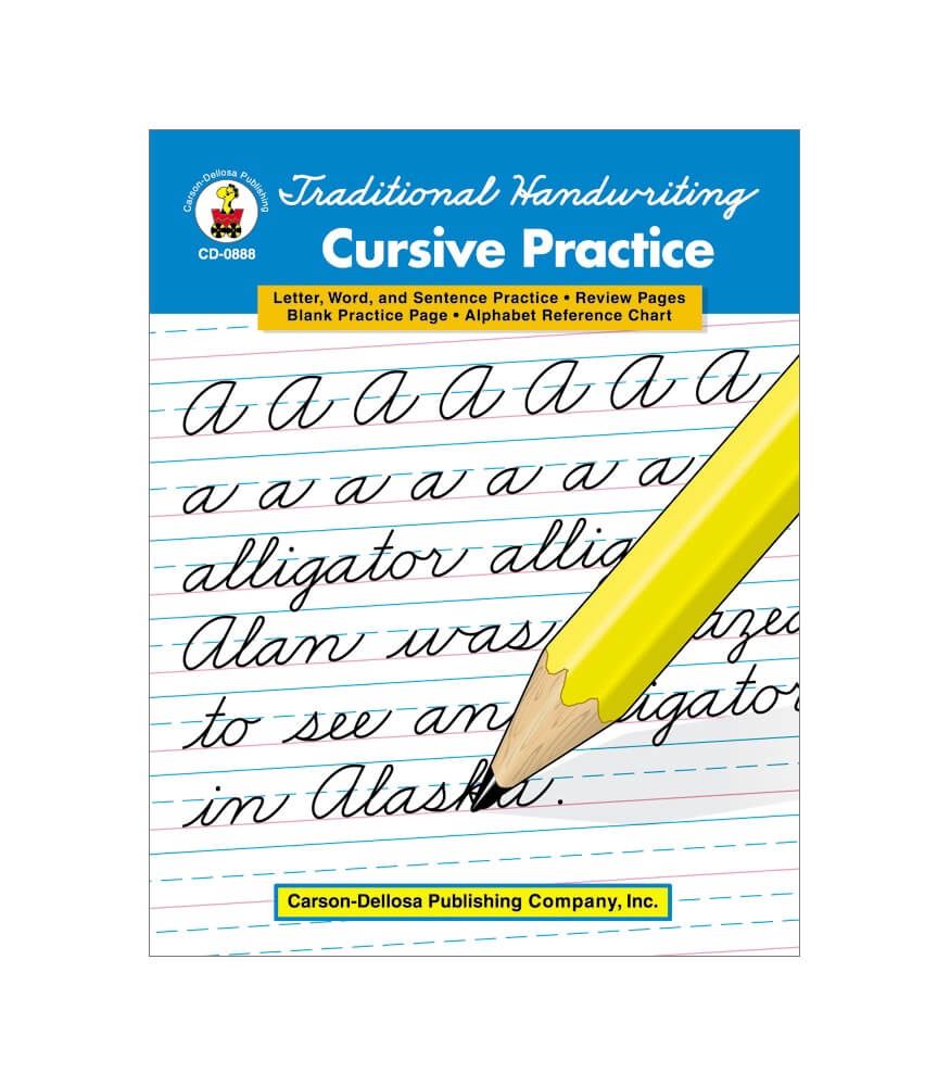 Traditional Handwriting: Cursive Practice, Grades 2 , 5