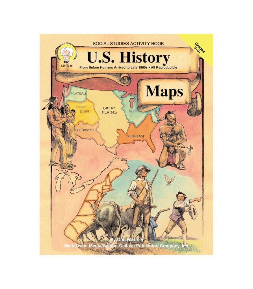 U.S. History Maps, Grades 5 , 8