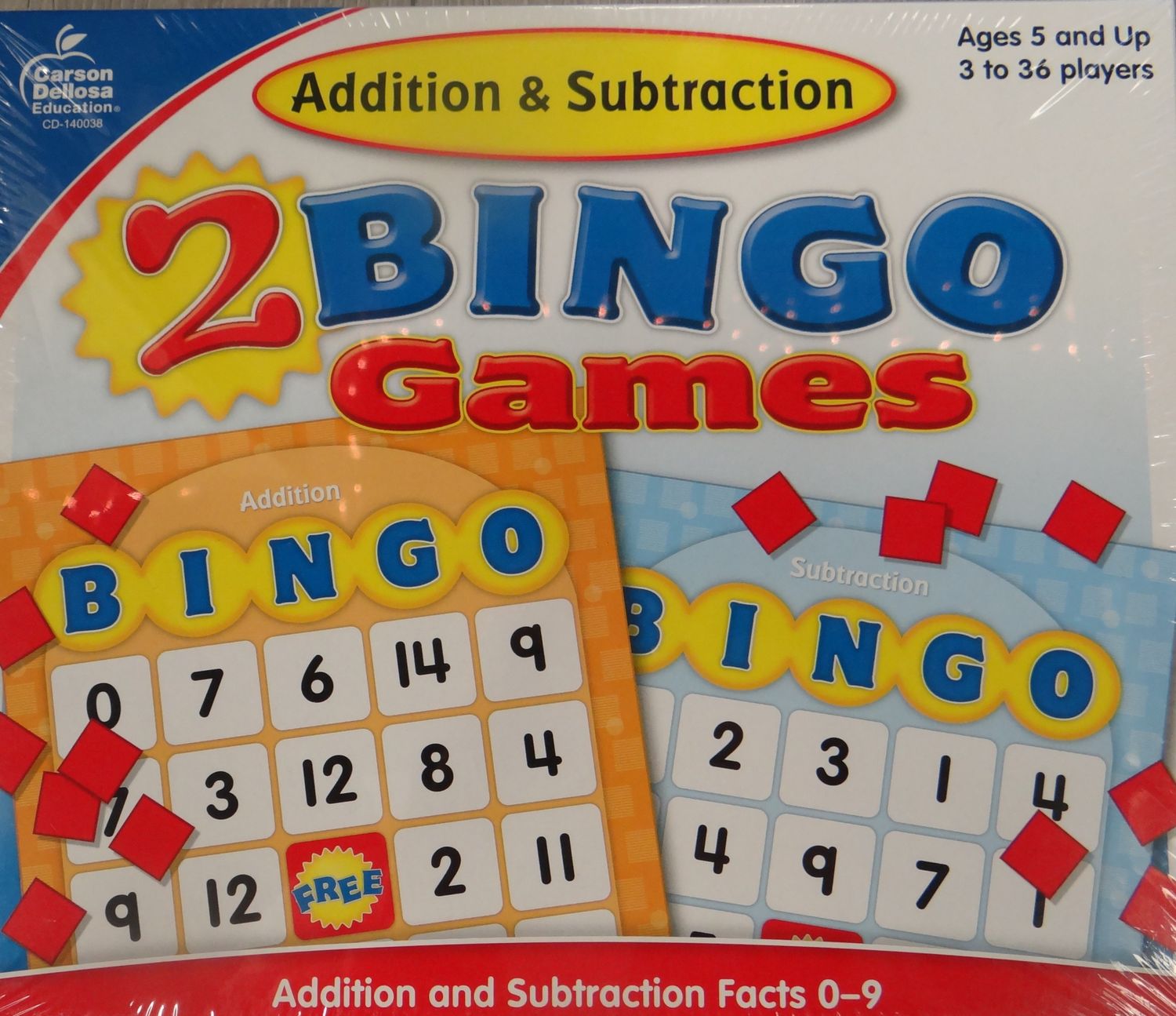Addition &amp; Subtraction Bingo