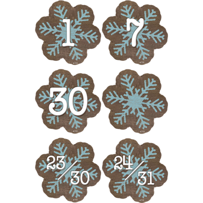 Home Sweet Classroom Snowflakes Calendar Days