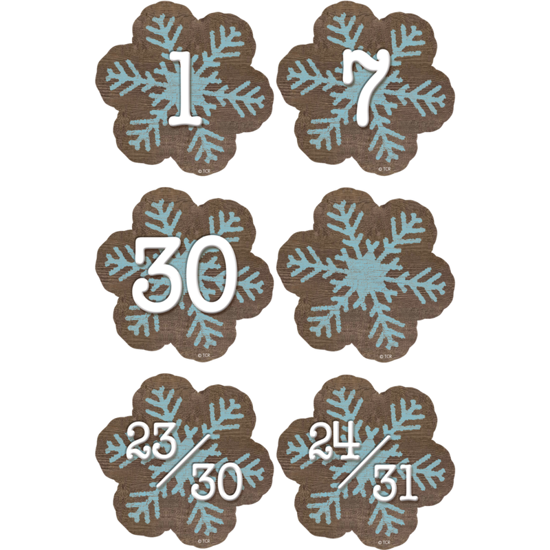 Home Sweet Classroom Snowflakes Calendar Days
