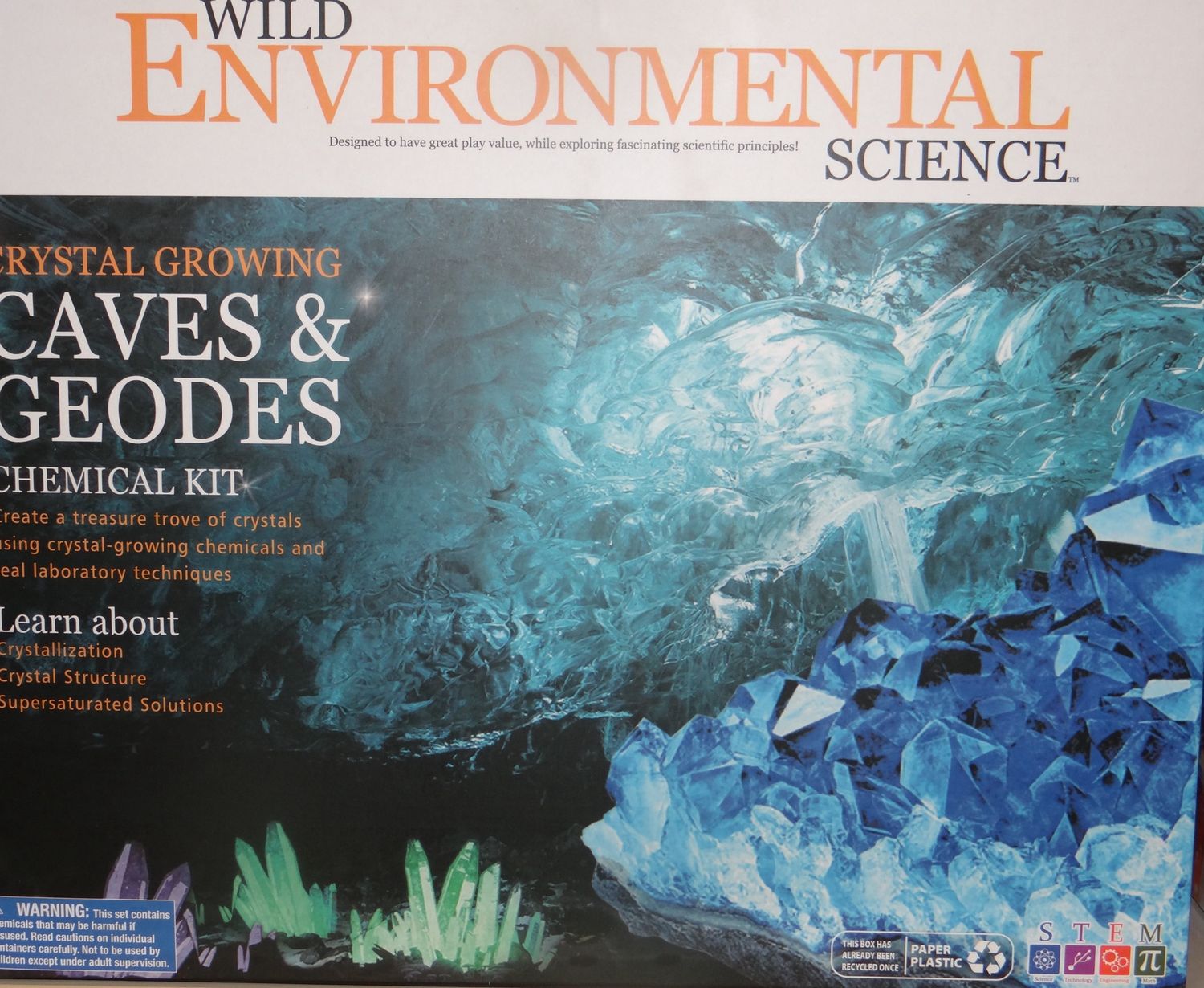 Crystal Growing Caves and Geodes