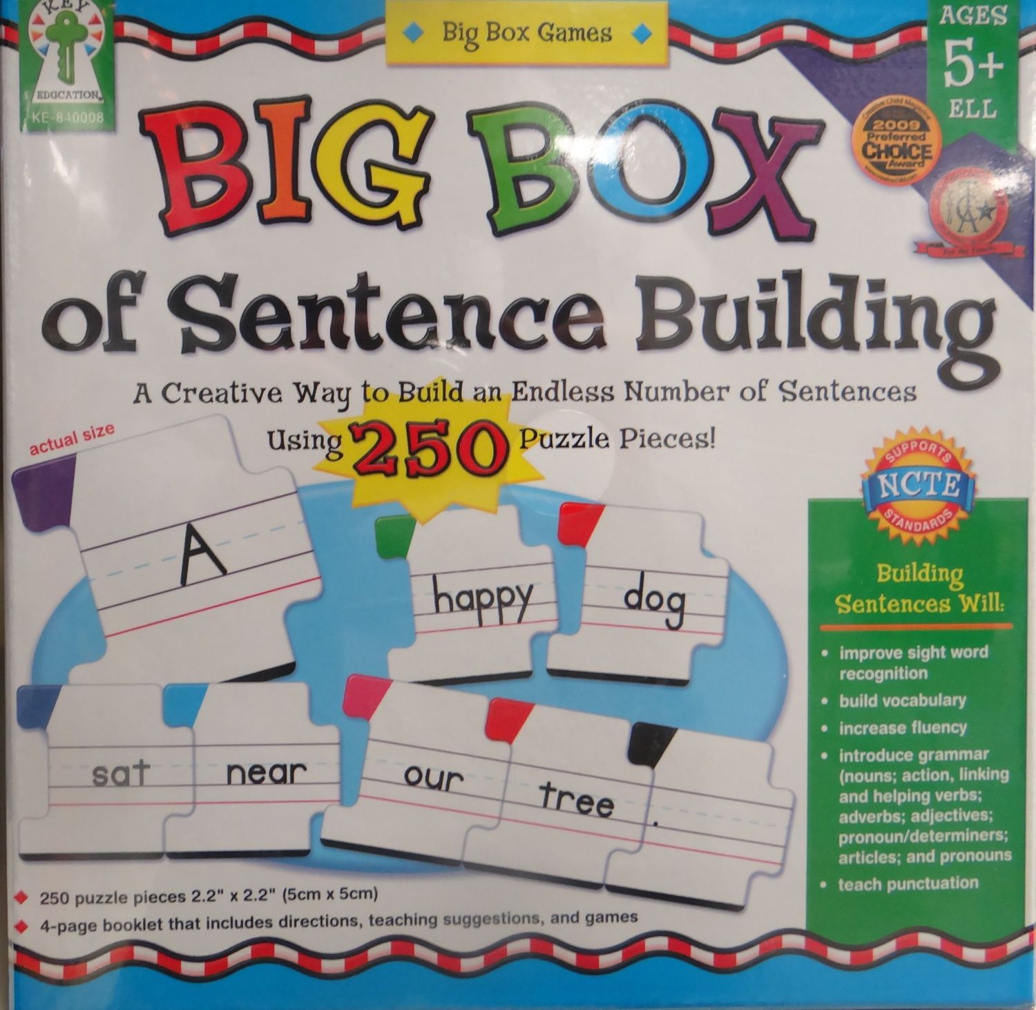 Big Box of Sentence Building