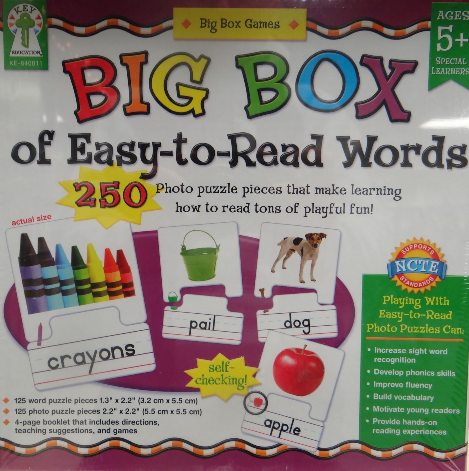 Big Box of Easy,to,Read Words