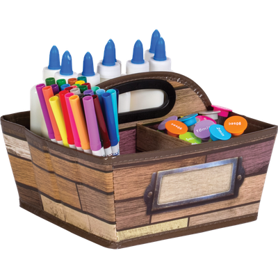 Reclaimed Wood Storage Caddy