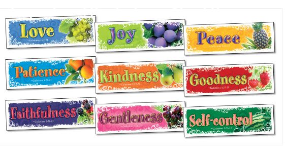 Fruit of the Spirit Assortment Pack - Bookmarks (Inspr.)