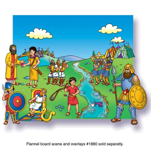 Beginner Bible Felt Story David &amp; Goliath