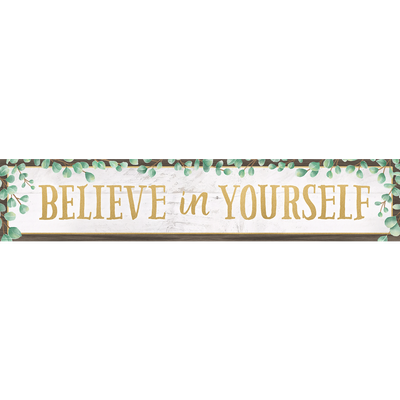 Eucalyptus Believe in Yourself Banner