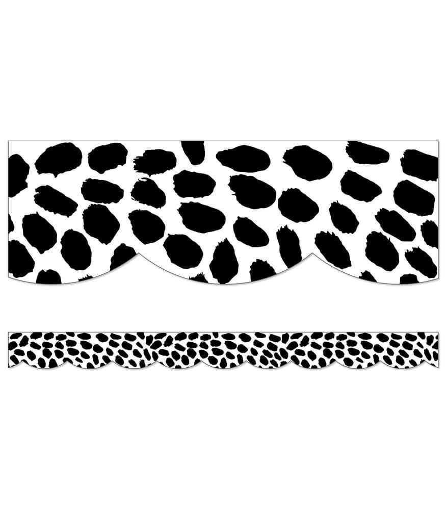 Simply Safari Safari Dot Scalloped Borders