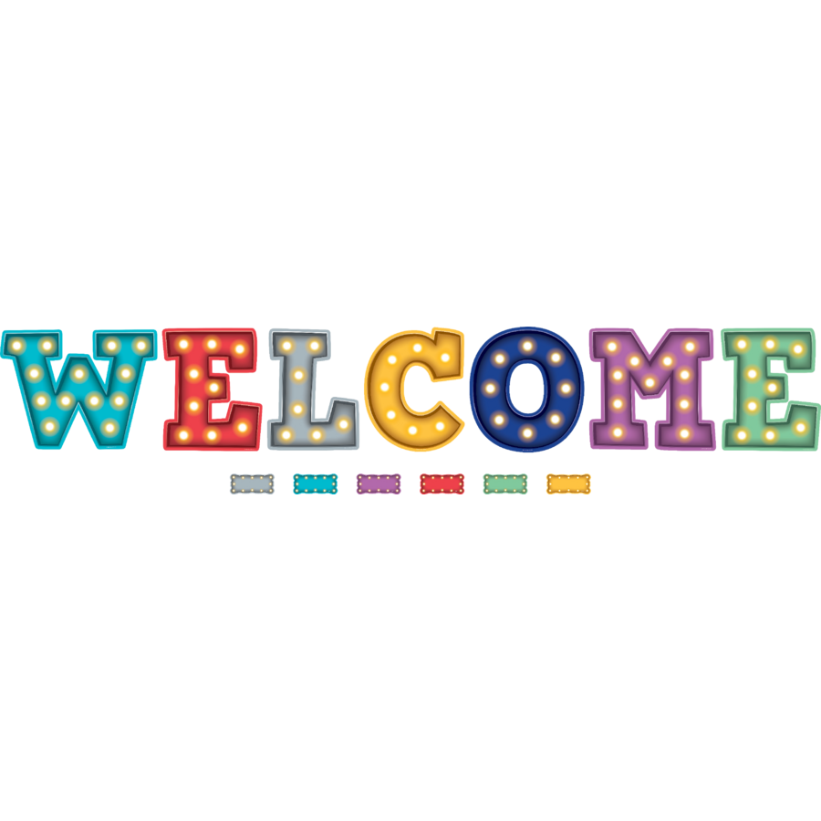 Marquee Welcome Bulletin Board