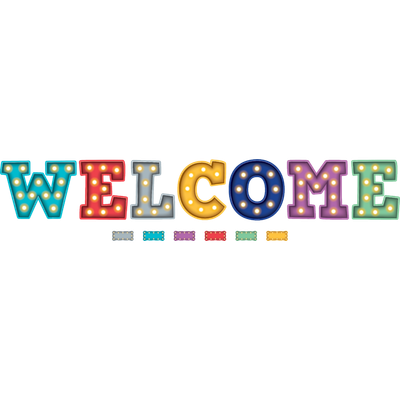 Marquee Welcome Bulletin Board
