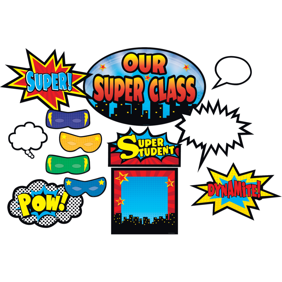 Superhero Bulletin Board