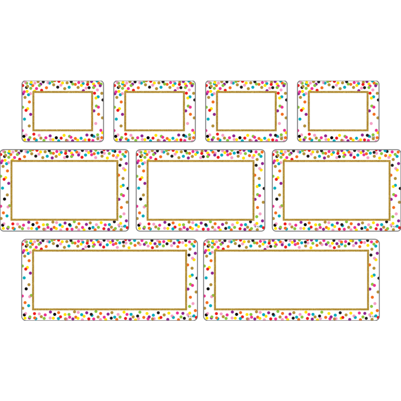 Clingy Thingies®: Confetti Labels