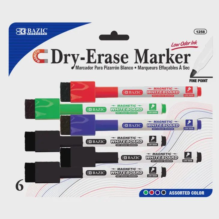 Dry-Erase Markers Magnetic
