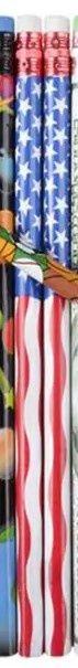 30 pk.Flag pencil, from La Luna Bell SKU LU078-PEASTCA