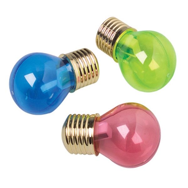 15 pack of light bulb pencil sharpeners