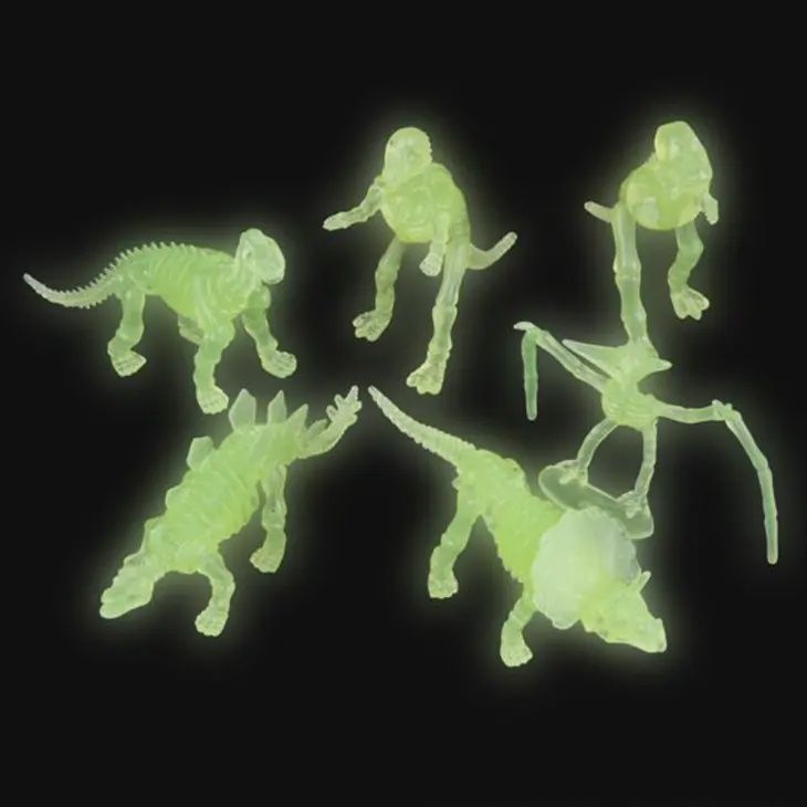 4&quot; glow in the dark dinasaur fossil