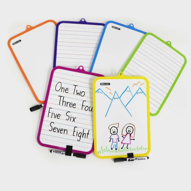 Dry Erase Learning Board 7.4&quot;x10.3&quot;