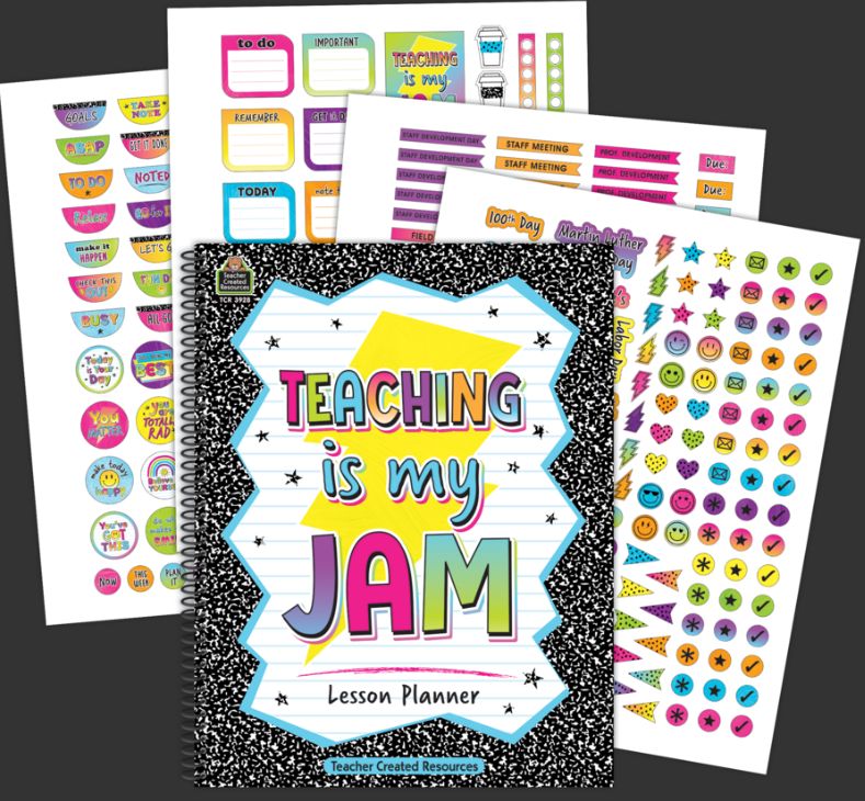 Teaching is MY Jam Lesson Planner
