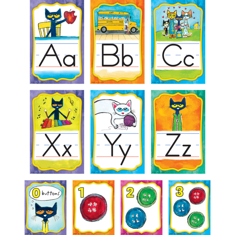 Pete the Cat® Alphabet Bulletin Board