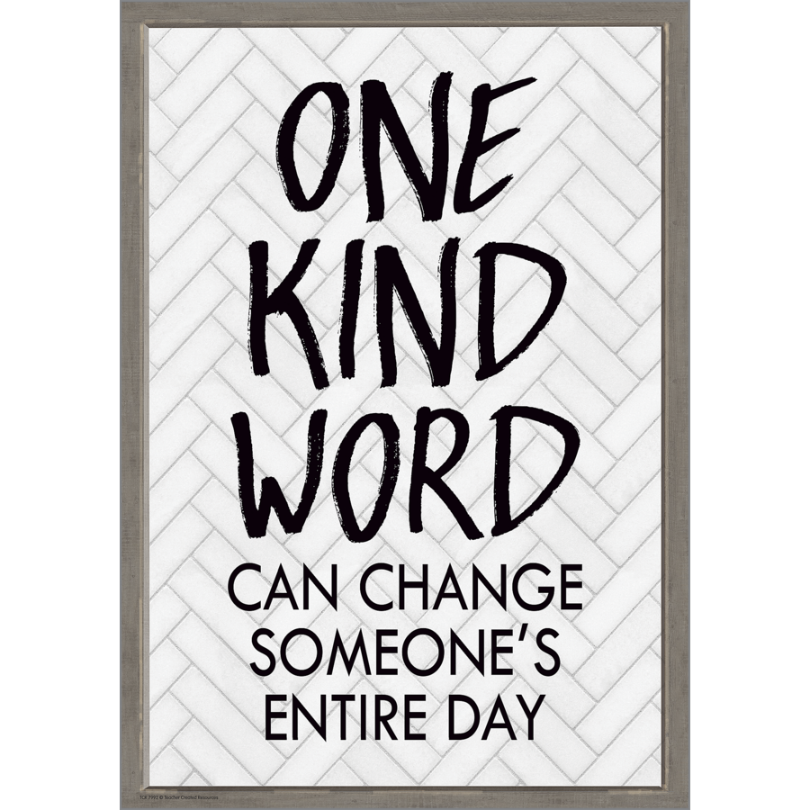 One Kind Word Can Change Someone’s Entire Day Positive Poster