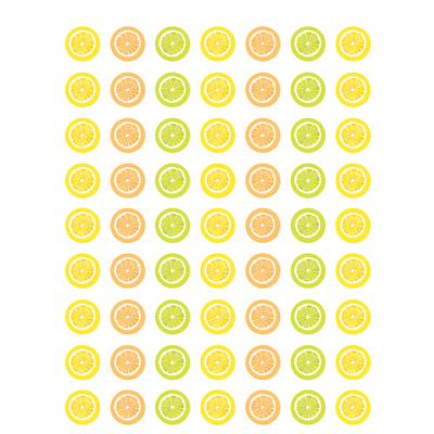 Lemon Zest Mini Stickers