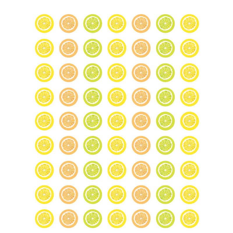 Lemon Zest Mini Stickers