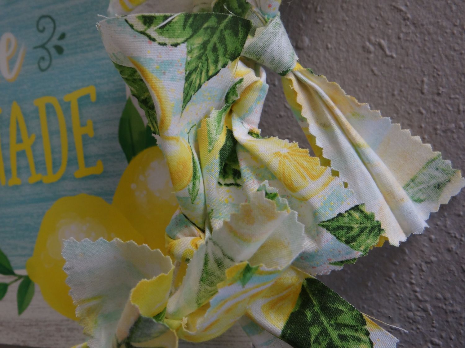 Lemon Zest Garland