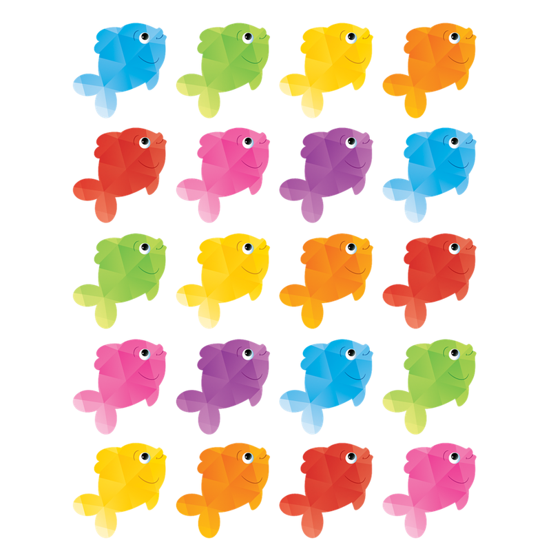 Colorful Fish Stickers