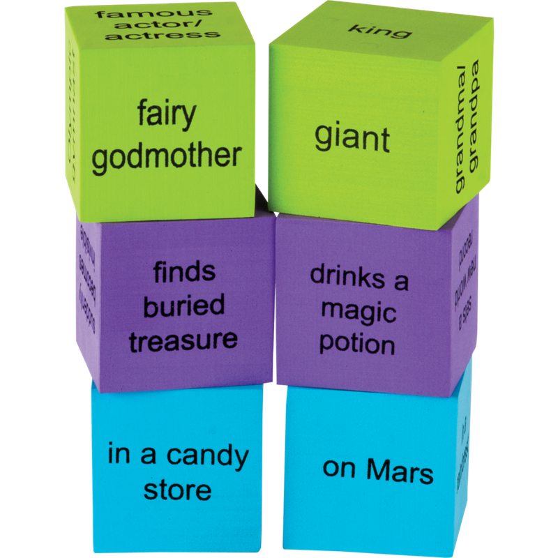 Foam Story Starter Cubes