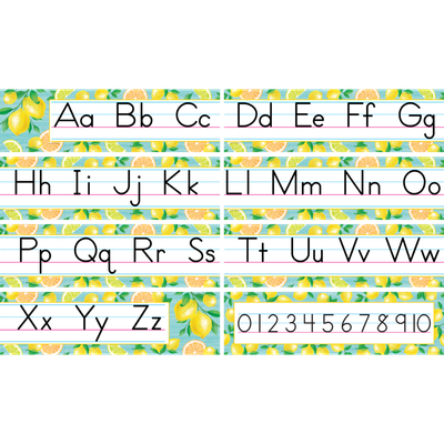 Lemon Zest Traditional Printing Mini Bulletin Board
