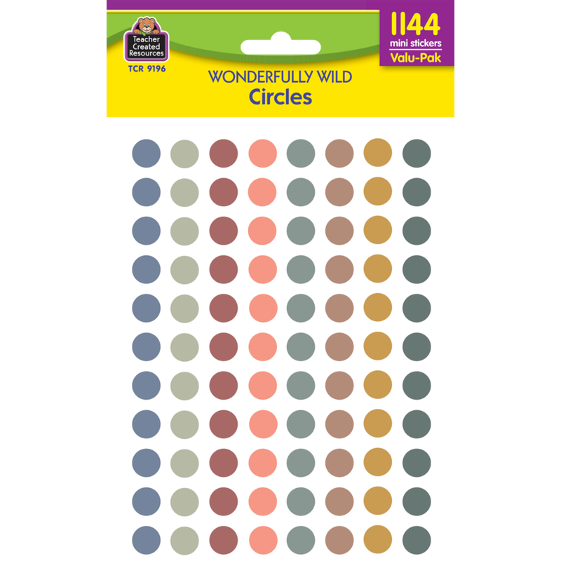 Wonderfully Wild Circles, Stickers