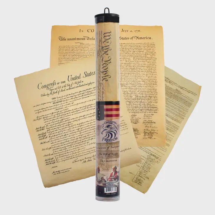 Charters of Freedom Historical Document set