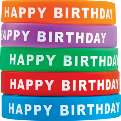 Happy Birthday Wristbands