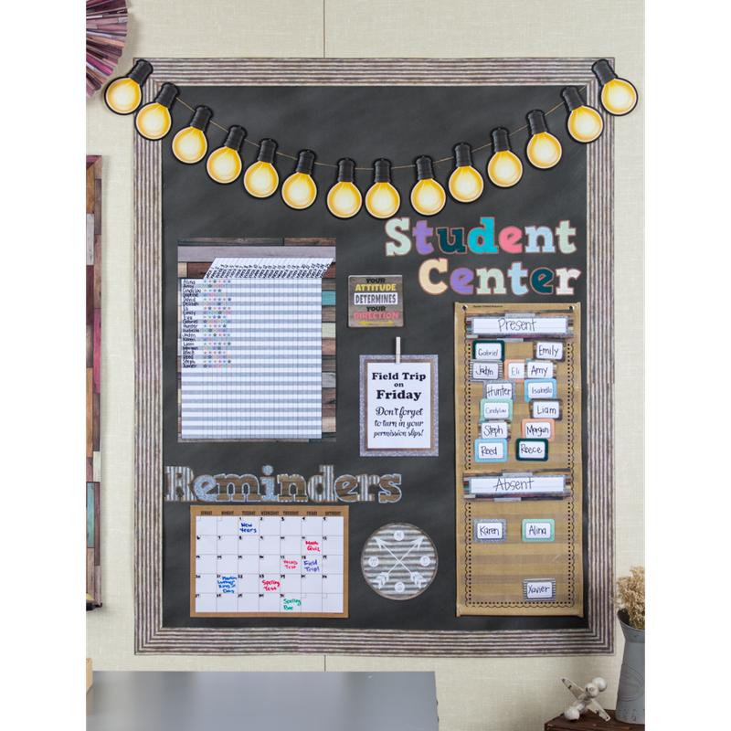 White Light Bulbs Accents