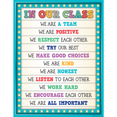 Marquee In Our Class Chart