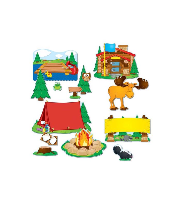 Camping Bulletin Board Set