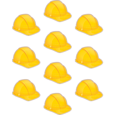 Under Construction Hard Hats Accents