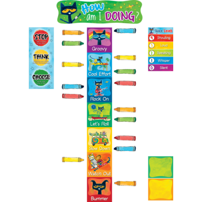 Pete the Cat® How Am I Doing? Mini Bulletin Board