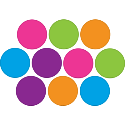 Bright Colors Circles Accents