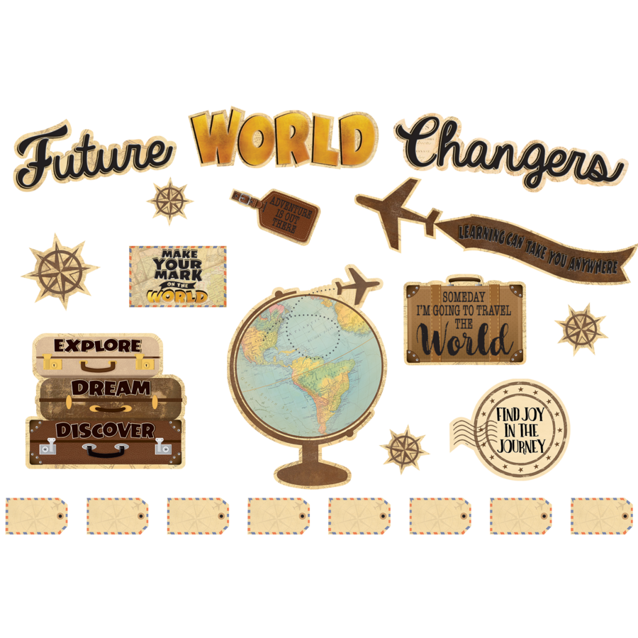 Travel the Map Future World Changers Bulletin Board