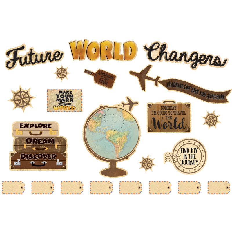 Travel the Map Future World Changers Bulletin Board