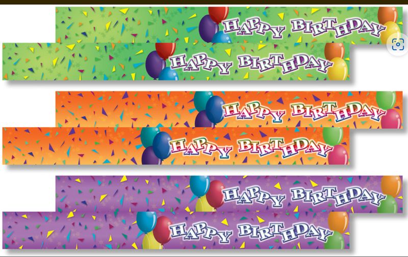 Happy Birthday - Arm Charms